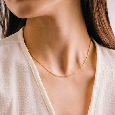 Lover's Tempo Box Chain Necklace