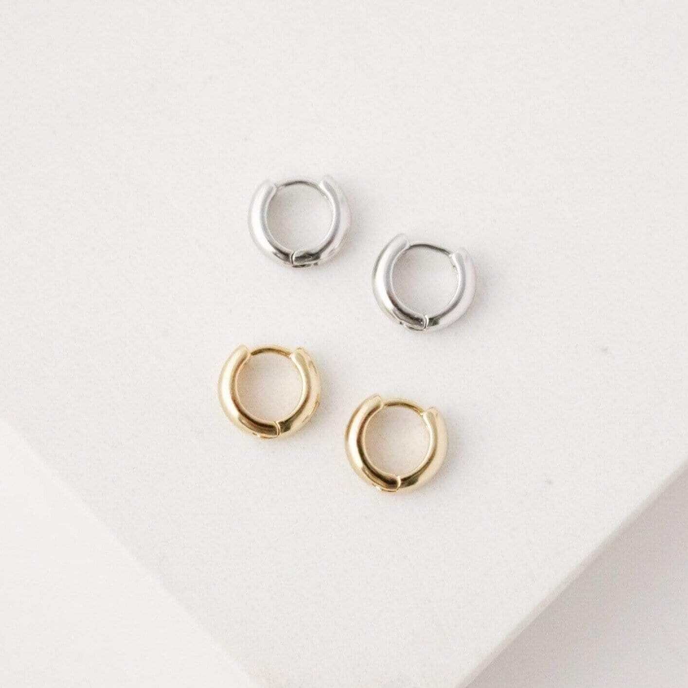 Lover&#39;s Tempo Bea 10mm Hoop Earrings