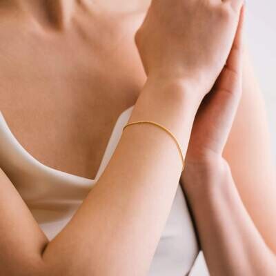 Lover's Tempo Box Chain Bracelet