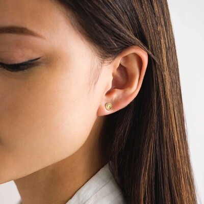 Lover's Tempo Everly Circle Stud Earrings