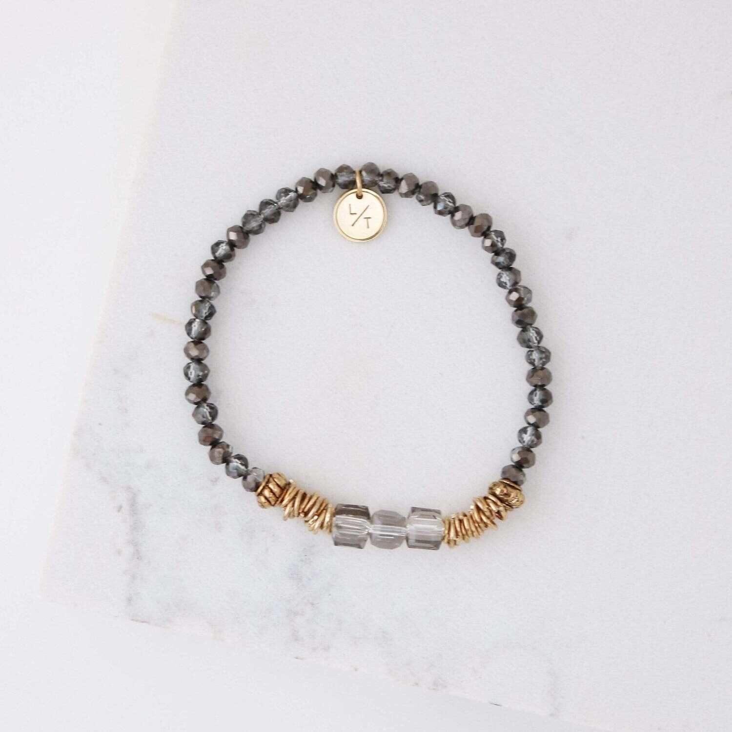 Lover's Tempo Marilla Stretch Braclet Lover's Tempo Marilla Stretch Braclet, Color: Licorice