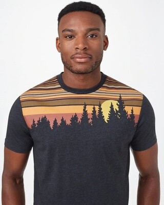 Ten Tree M Retro Juniper T-Shirt Meteorite Black 
