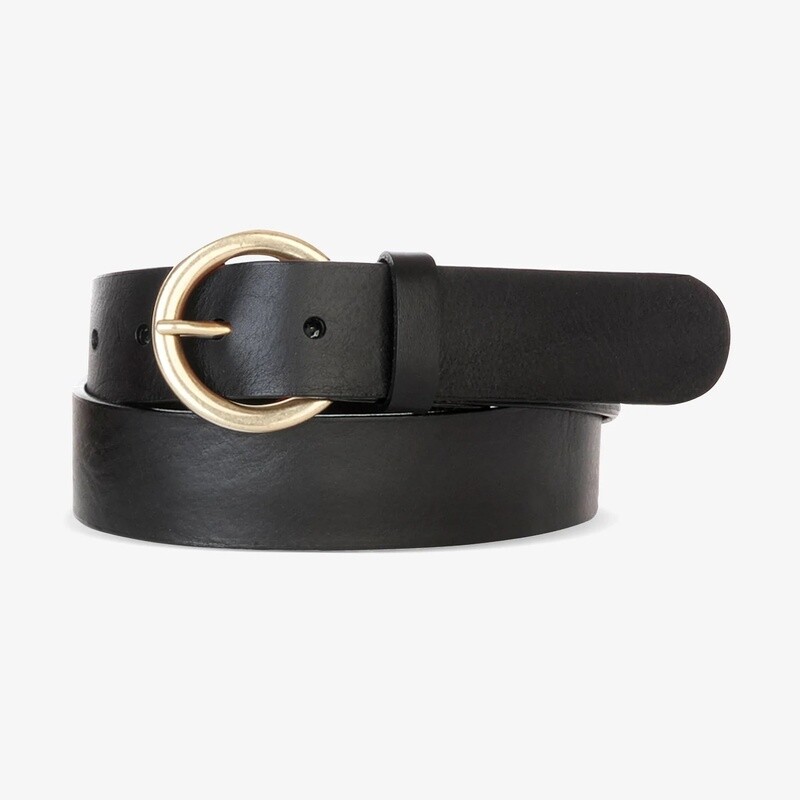 BRAVE Milena Belt Black Bridle Gold