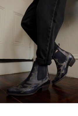 Free People Wayward Western Boot Black Free People Wayward Western Boot Black