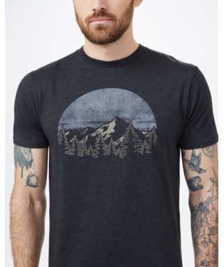 Ten Tree M Vintage Sunset T-Shirt Meteorite Black 
