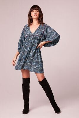 Band of the Free Mallory Dress Deep Teal