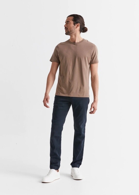 DUER No Sweat Slim Navy