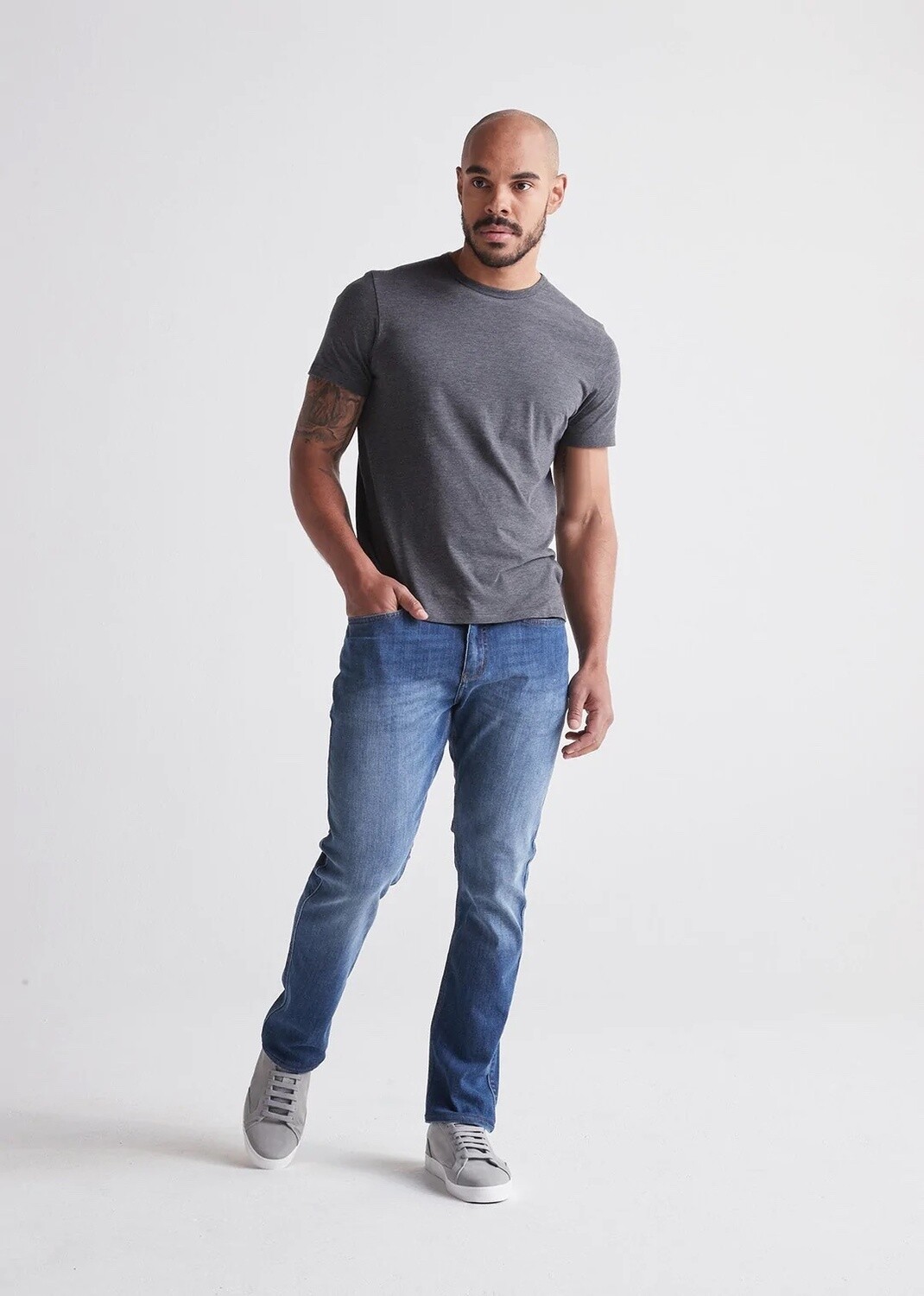 DUER Performance Denim Relaxed Taper Galactic