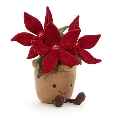 Jellycat Amuseable Poinsettia Red
