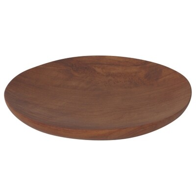 Danica Teak Wood Plate Round