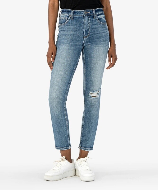 Kut From The Kloth Naomi High Rise Girlfriend Gem