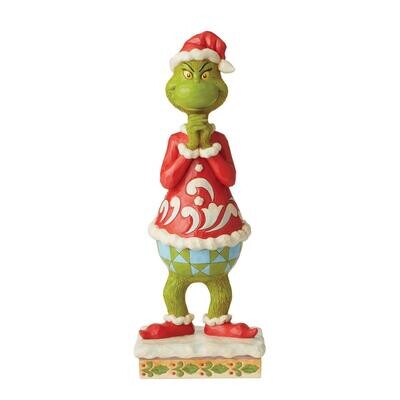 Jim Shore Grinch Statue with Hands Clenched