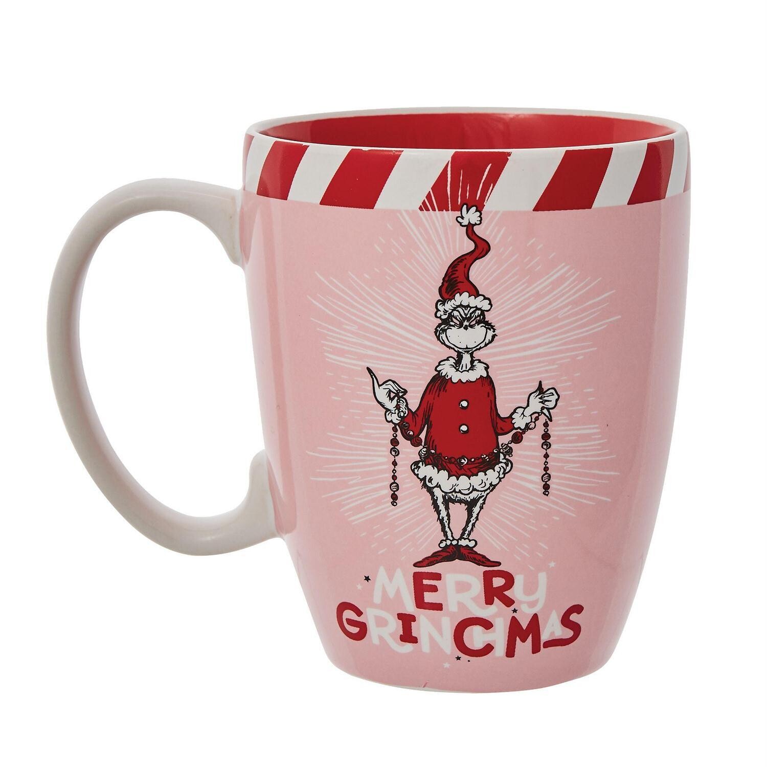 Grinch Pink Merry Grinchmas Mug