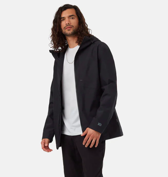 Ten Tree M Nimbus Rain Jacket Meteorite Black