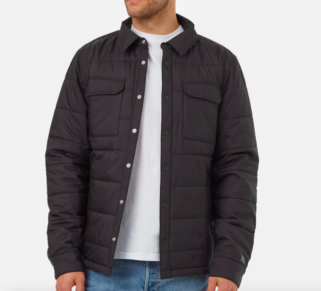 Ten Tree M Cloud Shell Shirt Jacket Meteorite Blac