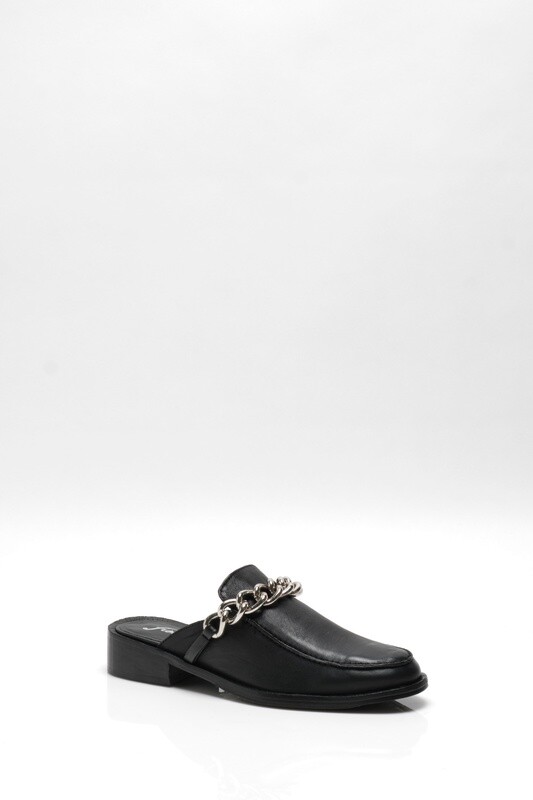 Free People Vida Mule Black