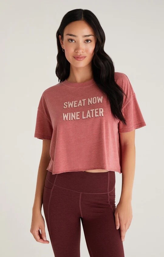 Z Supply Vintage Wine Later Tee