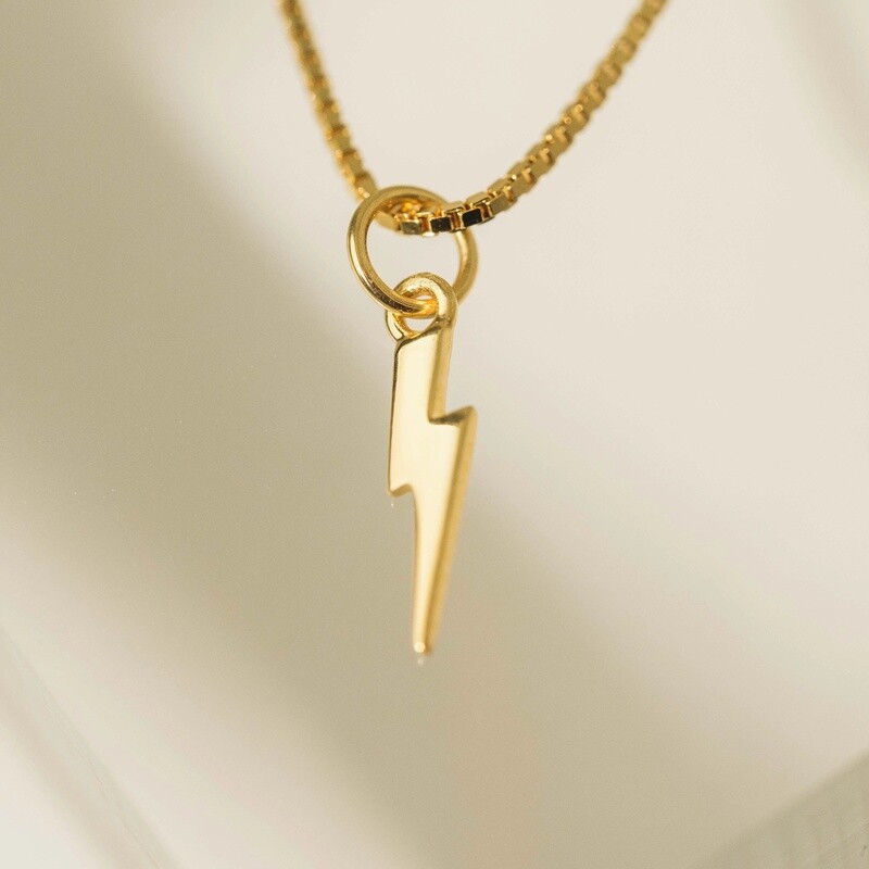 Lover&#39;s Tempo Demi Fine Bolt Necklace