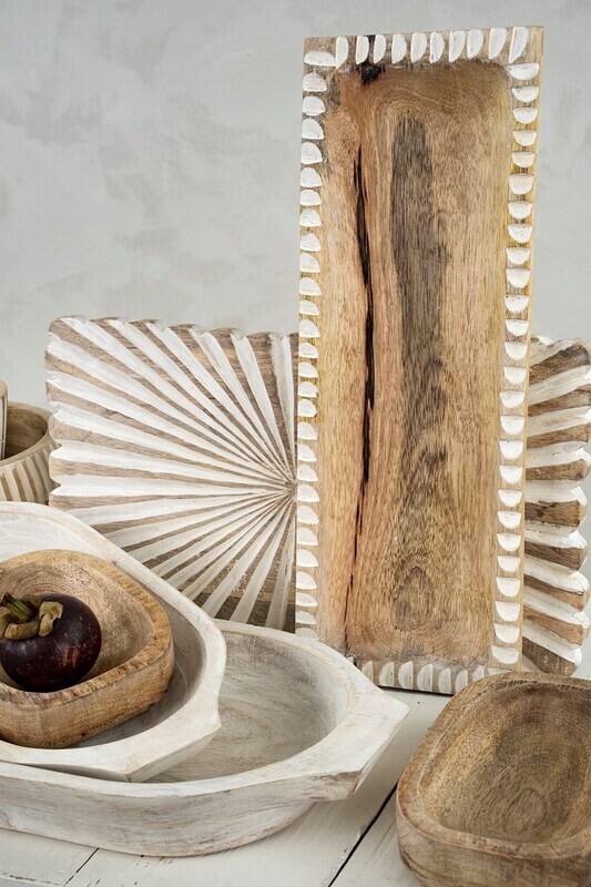 Indaba Grove Wooden Tray 