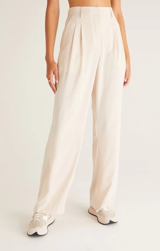 Z Supply Lucy Twill Pant Ecru