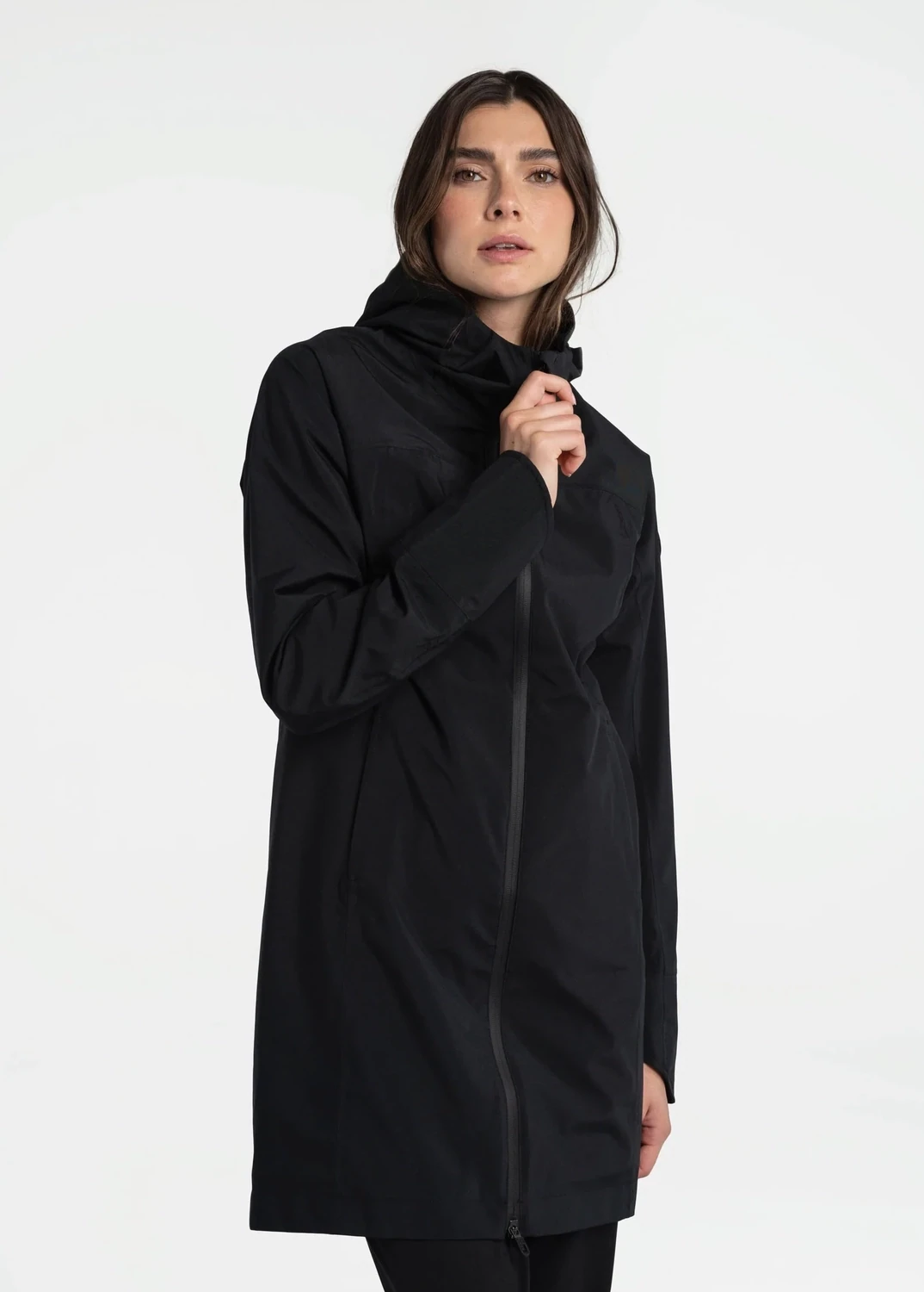 Lole Element Long Rain Jacket Black