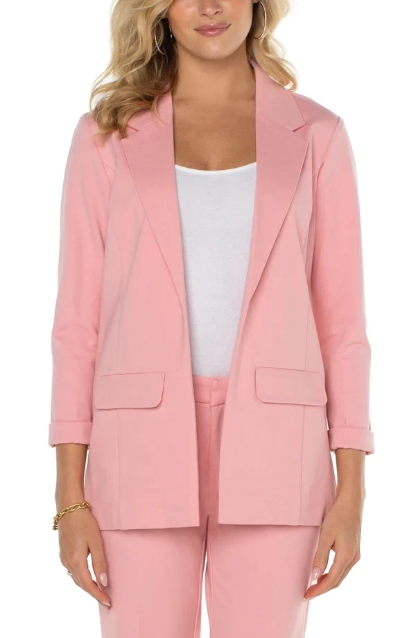 Liverpool Boyfriend Blazer Pink Perfection