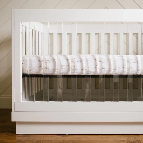 Lulujo Muslin Crib Sheet