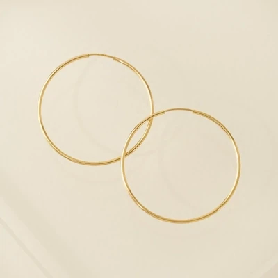 Lover's Tempo 38mm Gold Filled Infinity Hoop