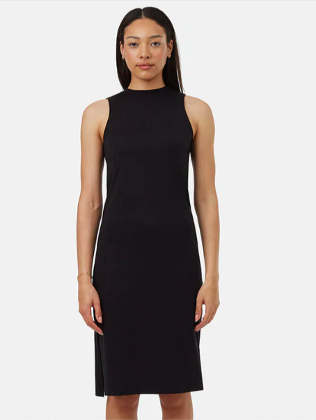 Ten Tree W TreeBlend Tank Dress Meteorite Black