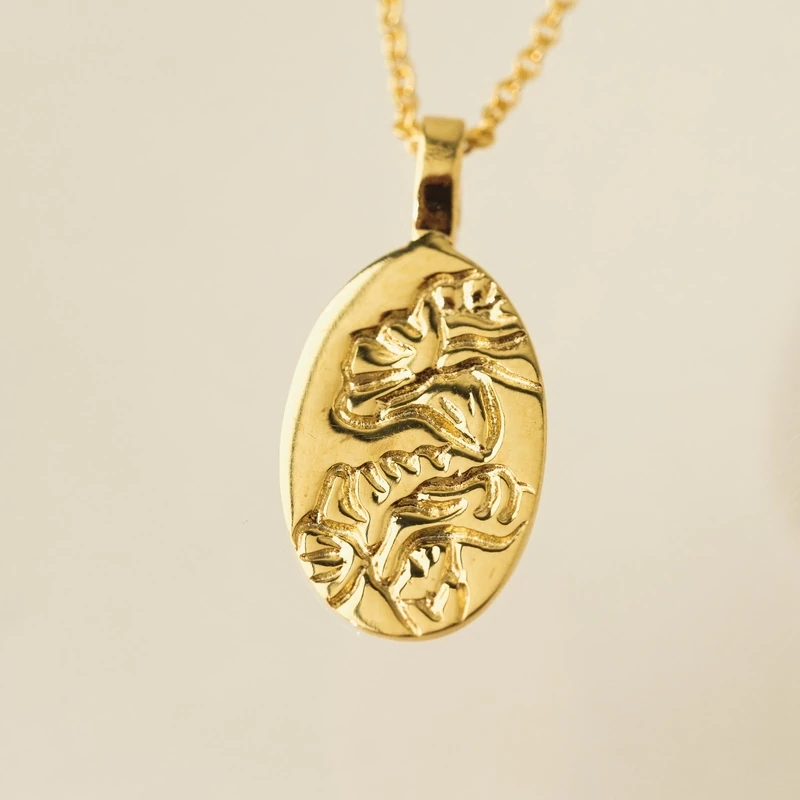 Lover&#39;s Tempo Demi-Fine Birthday Flowers Necklace