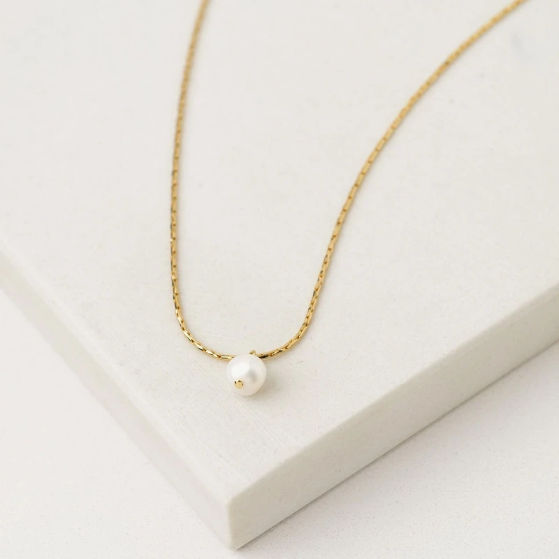 Lover&#39;s Tempo Amari Pearl Necklace
