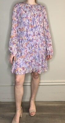 RD Priscilla Printed Release Print Dress Blush