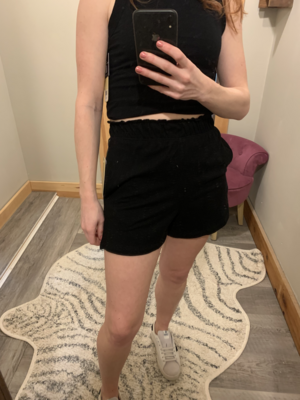 RD Party Pull On Shorts Black