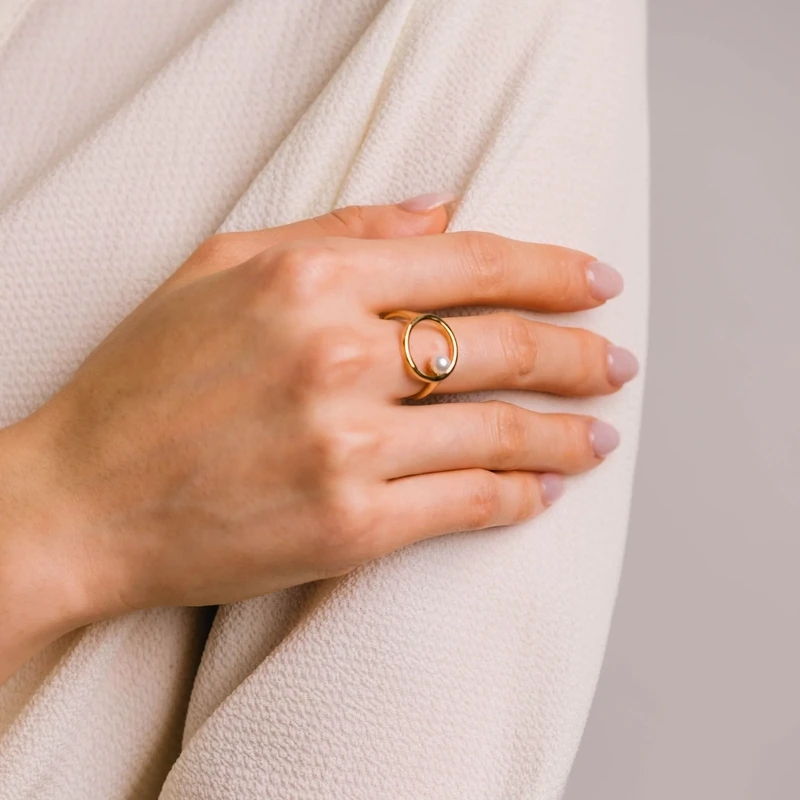 Lover's Tempo Amari Pearl Ring