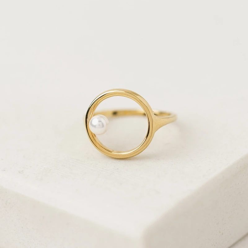 Lover&#39;s Tempo Amari Pearl Ring