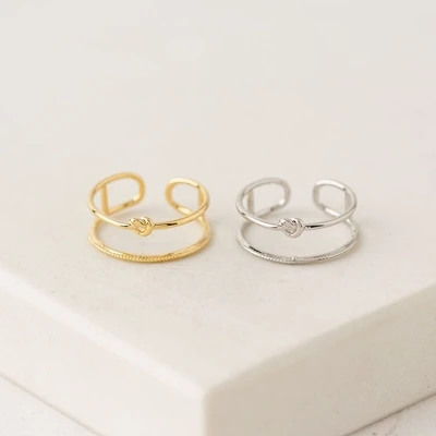 Lover's Tempo Knot Today Ring