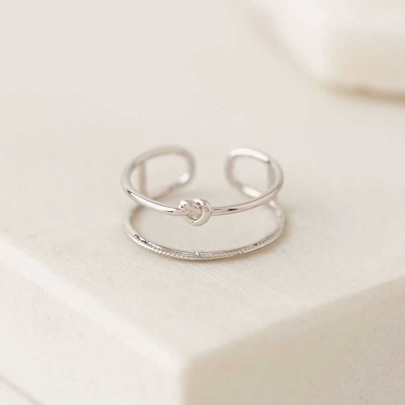 Lover's Tempo Knot Today Ring
