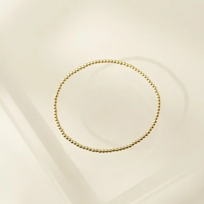 Lover's Tempo 2mm Gold Filled Stretch Bracelet