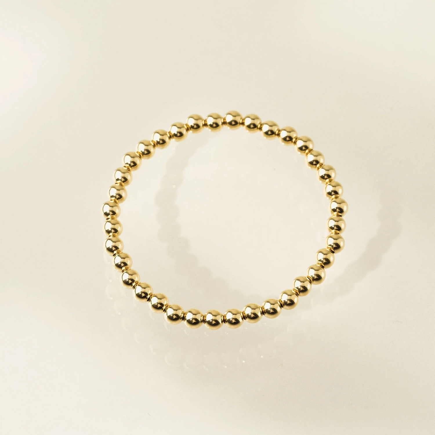 Lover&#39;s Tempo 5mm Gold Filled Stretch Bracelet