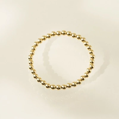 Lover's Tempo 5mm Gold Filled Stretch Bracelet