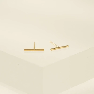Lover's Tempo Bar Gold Filled Stud