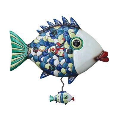 Allen Fishy Lips Clock