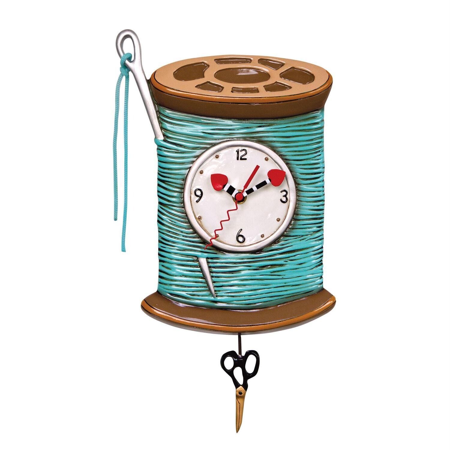 Allen Needle & Thread Clock