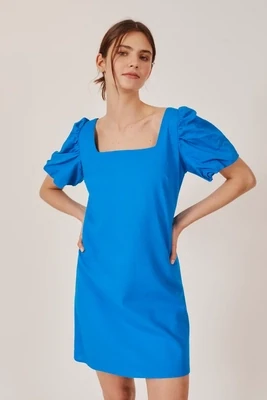 Deluc Fornax Dress Blue