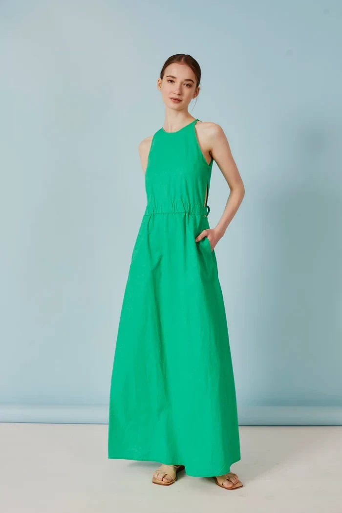Deluc Ecliptic Green Dress