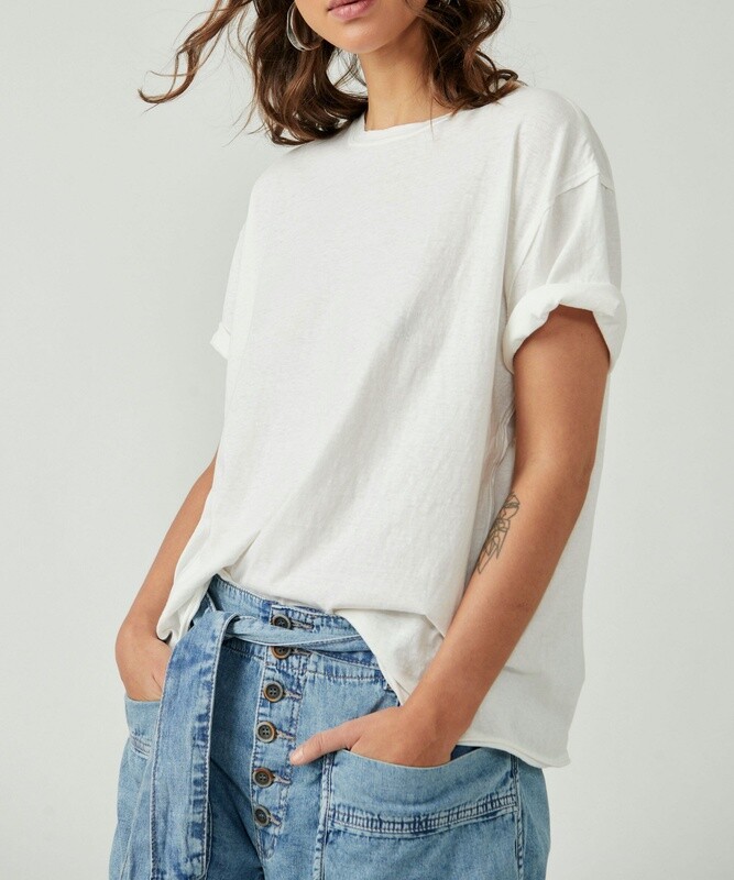 Free People Nina Tee Ivory