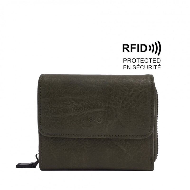 SQ Amber Bi-Fold Wallet