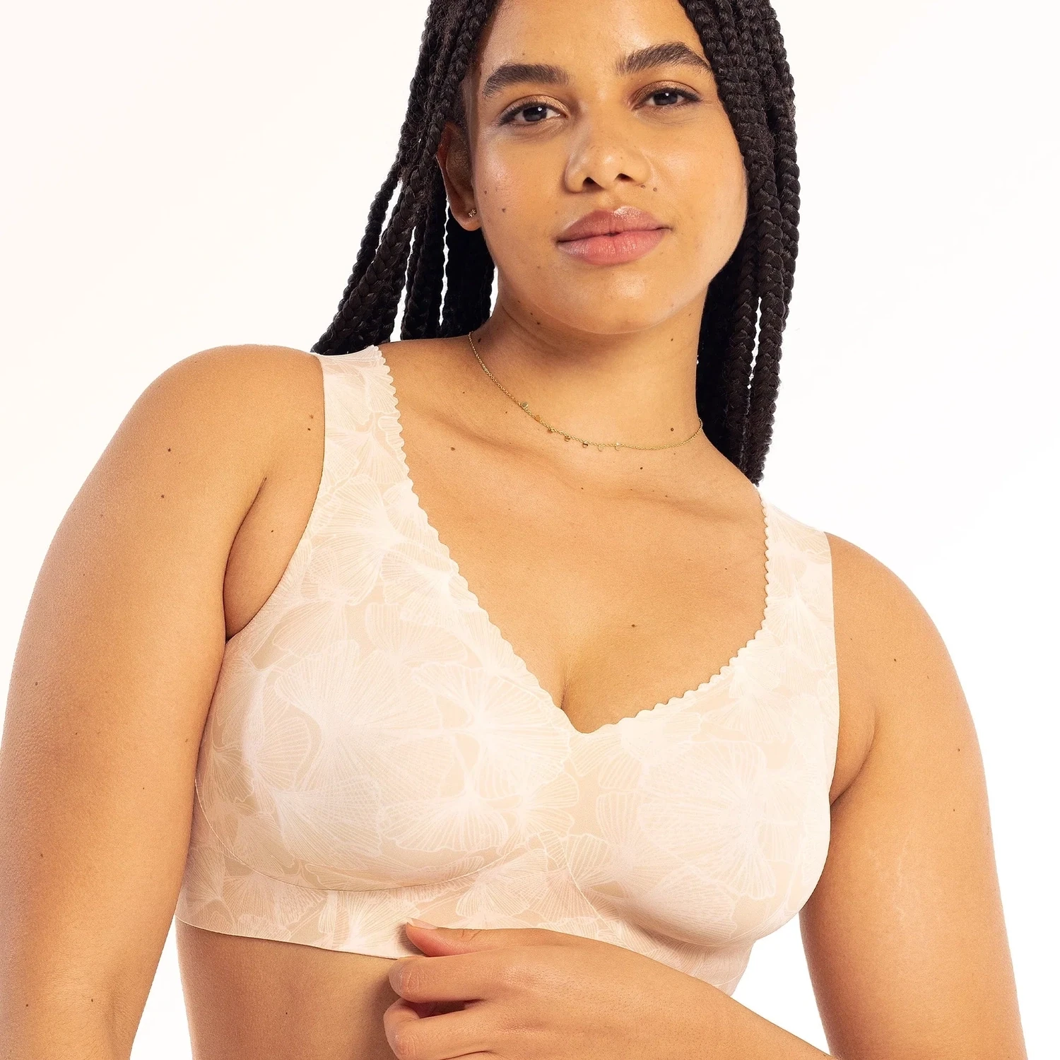 Evelyn &amp; Bobbie Evelyn Bra Champagne Ginkgo