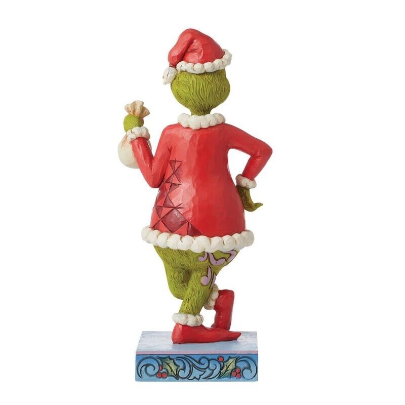 Jim Shore Grinch With Bag Of Coal