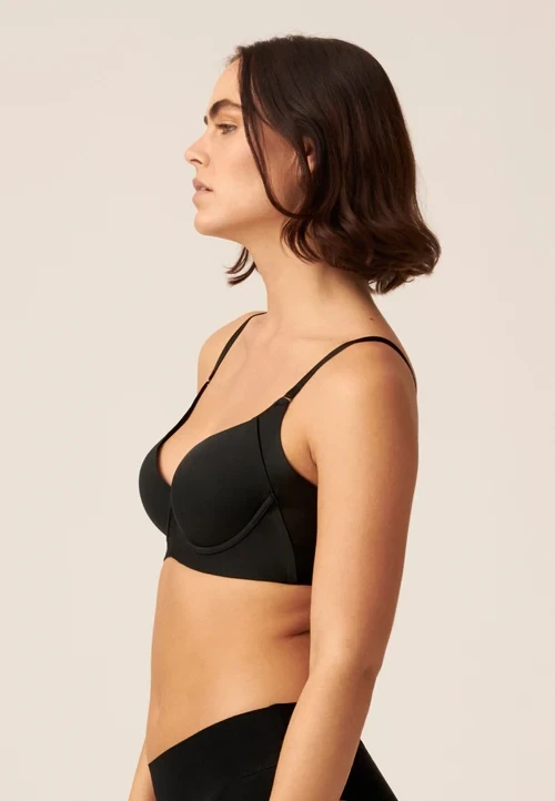Naturana Solutions Side Smoother Underwire Black